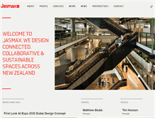Tablet Screenshot of jasmax.com